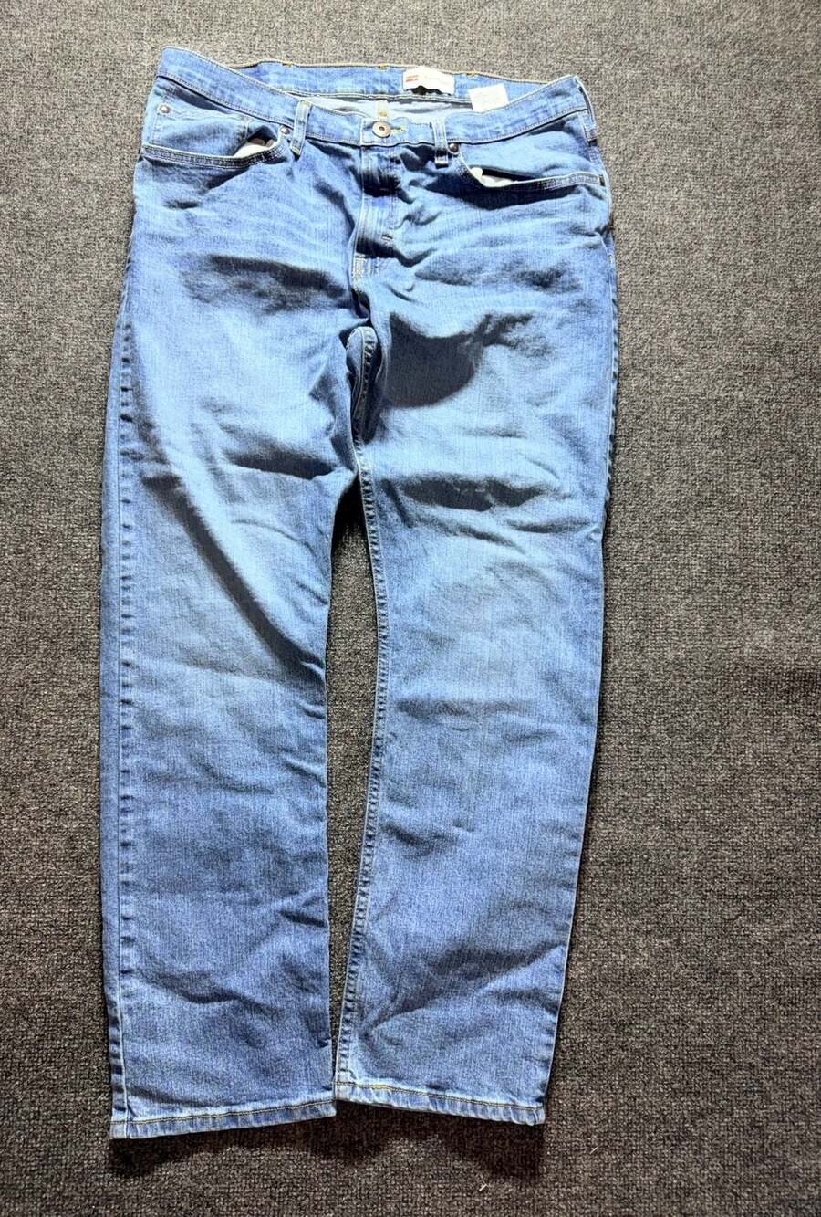 Wrangler Premium Quality Slim Straight Fit Denim Jeans Size 36x30